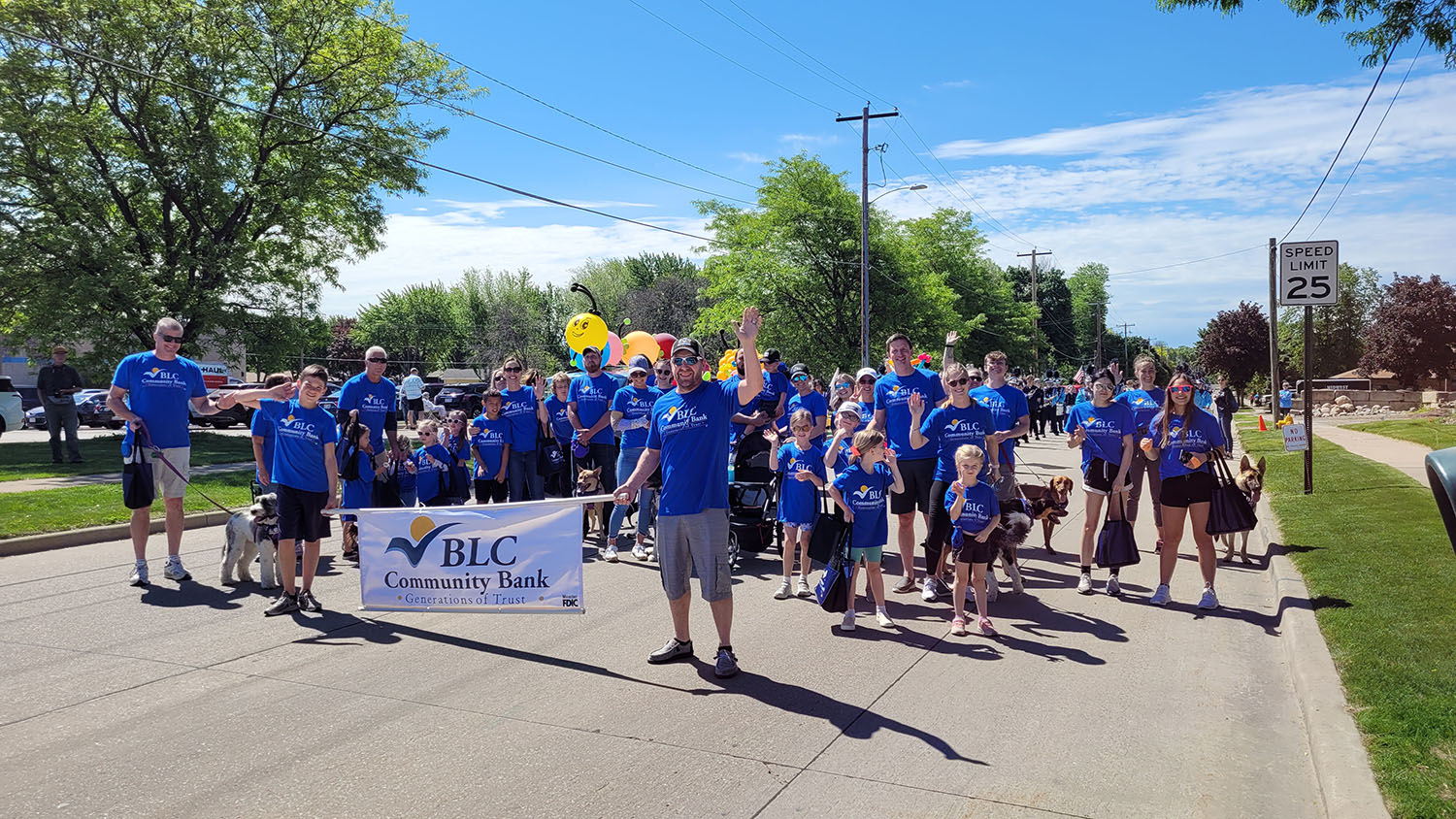 Little Chute Memorial Day Parade 2022 Community Involvement | BLC Community Bank- Fox Valley, WI